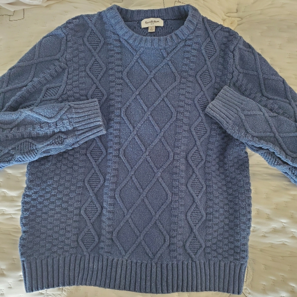 Men's sweater shirt